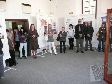 Fotografie z vernisáže ve Velkém Meziříčí